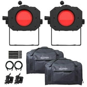 Chauvet DJ Followspot 200ST Portable LED Followspot Light 2-Pack with Bags Package