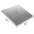 thumbnail image 4 of VEVOR 27" Square Fire Pit Lid - Stainless Steel Cover (Drop-in Fire Pit Pan), 4 of 12