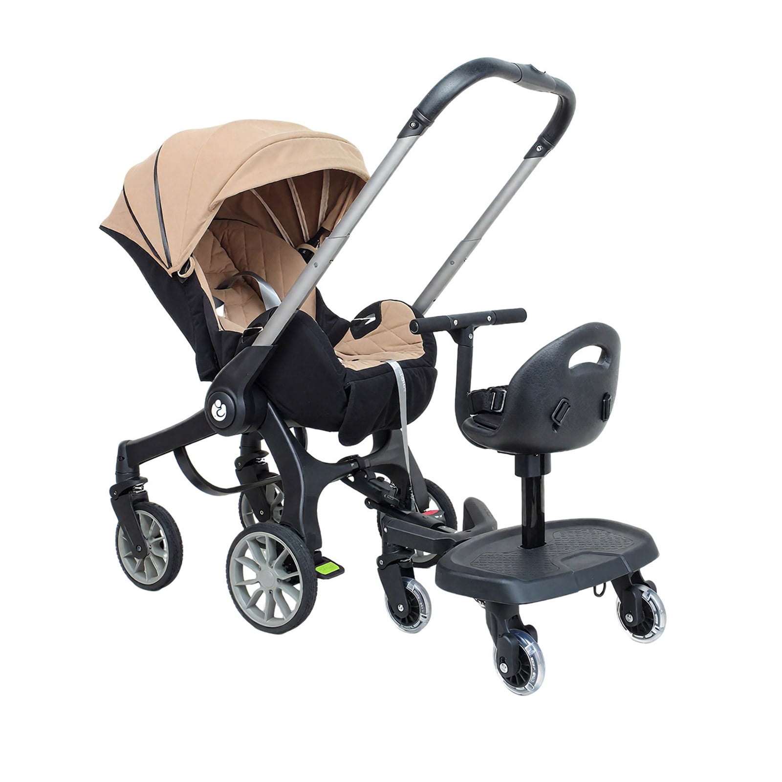 Multifunction Baby Strollers Platform Easy Installation 25kg Load Bearing Pram Assist Pedal For Second Child Family