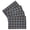 Blue, variant on Buffalo Check Plaid Placemats by Penny's Needful Things (Oval - Set of 2) (White)