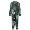 thumbnail image 5 of Demon Slayer Muichiro Tokito Kids Hooded Jumpsuit Union Suit Onesie One Piece Blanket for Boys Girls, 5 of 7