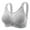 Blue, variant on Sleep Bras for Women Plus Size Full Coverage Wirefree Push Up Bras for Women Breathable Mesh Underwear
