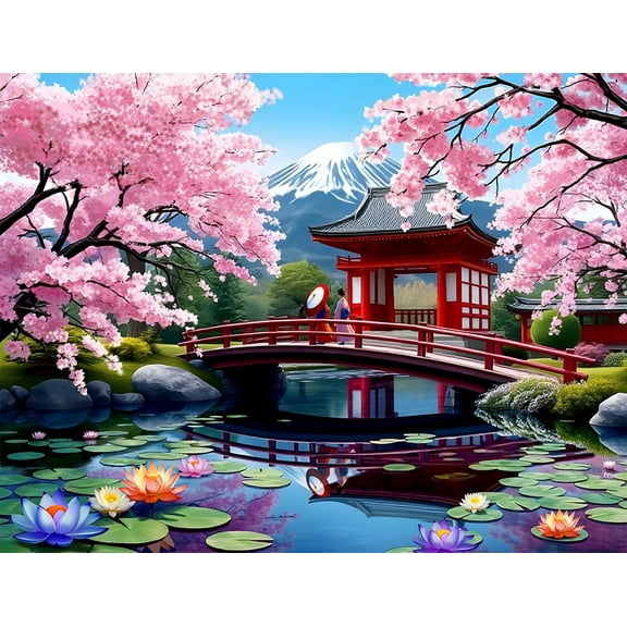 Springbok 1000 Piece Haru in Japan Jigsaw Puzzle for Adults