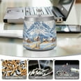 thumbnail image 6 of Yayeee Ashtray with Lid for Cigarette Smokeless Stainless Steel Home Ash Holder, Winter Mountain, 6 of 7