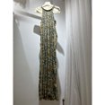 thumbnail image 4 of JUNWELL style Bohème Français Col Rond Suspendu Robe Florale Sans Manches Robe Longue 2024 Été Nouveau, 4 of 4
