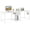White, variant on Fnova 79" Extra Long Double Desk for 2 People, Computer Desk with Drawers & Storage Shelves, Home Office Desk Writing Study Table for Home Office, Study Room, Bedroom, Living Room