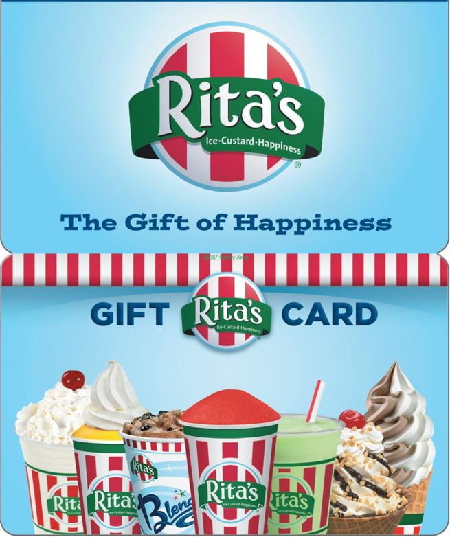 Rita's Italian Ice $15 Gift Card