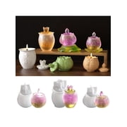 Large Silicone Storage Jar Mold Flower Vase Making Mould Epoxy Resin Molds for Jewelry Container and Home Decoration
