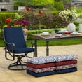 thumbnail image 6 of ARDEN Outdoor Chair Cushion 16.5 x 18, Sapphire Blue Leala, 6 of 11