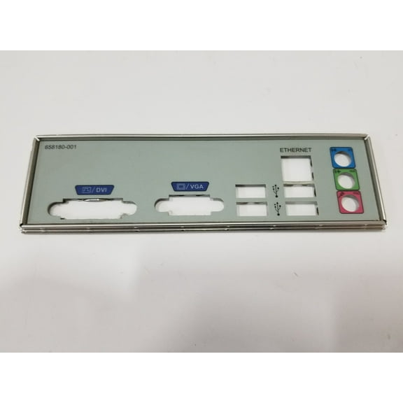 Pre-Owned HP 657134-001 I/O Shield For Pavilion P6 Desktop Motherboard (Good)