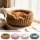 thumbnail image 1 of Cama De Felpa Para Mascotas Cama redonda de felpa para gatos y perros pequeños, suave y Rkxzt, 1 of 8