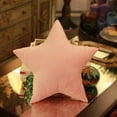 thumbnail image 6 of TOPRenddon Star Pillow, Decorative Throw Pillows for Bed Couch, 15.7" Star Shaped Pillow Plush Floor Cushions Room Decor Pillow with Soft Faux Rabbit Fur for Sofa Bedroom Living Room, 6 of 6