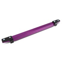 DNA Motoring TBA-HC01-PP For 2001 to 2005 Honda Civic Aluminum Rear Lower Subframe Tie Bar (Purple) - EP ES EV 02 03 04