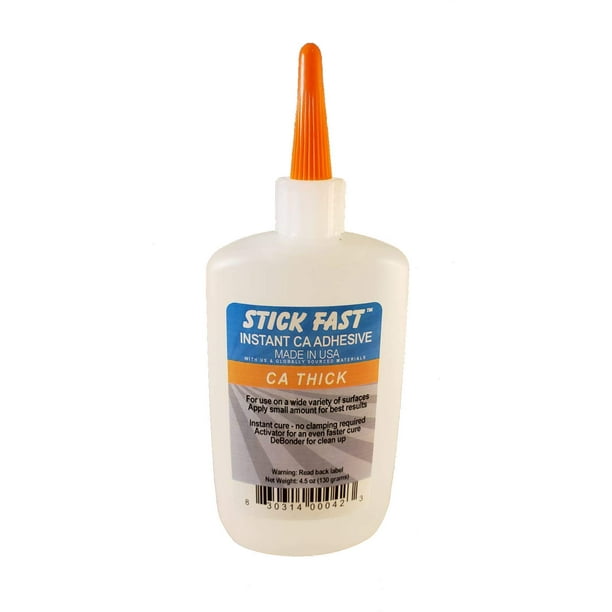 Adhesivo Fast TMI Products de cianoacrilato grueso de 133 ml