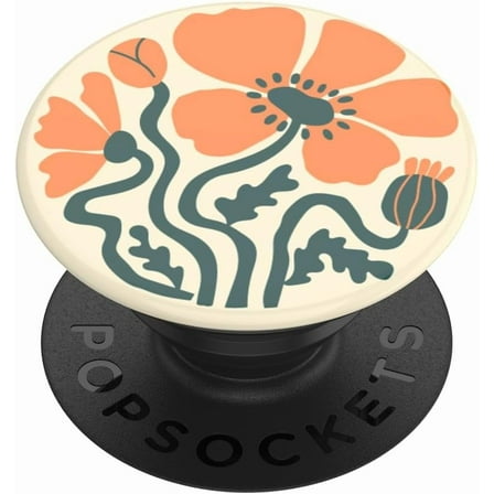 PopSockets Adhesive Phone Grip and Kickstand with Swappable Top - Fall Fleur