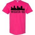 thumbnail image 3 of Inktastic Wichita Kansas City Skyline T-Shirt, 3 of 5