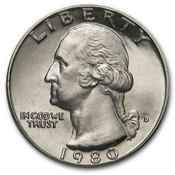 1980-D Washington Quarter BU