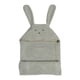 thumbnail image 1 of Toallita de microfibra ultra suave BABY INC Bunny gris unitalla 0 a 4 años 90 x 75 cm, 1 of 3