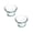 Clear-2PCS, variant on Glass Bird Feeder Cups,Oriole Jelly Feeder Replacement Bowls,Outdoor Hanging Bird Feeder Cups for Hummingbirds,Goldfinches,Gardens and Balconies 1PC