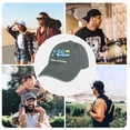 thumbnail image 5 of Gogh Outside Gray Hat Adjustable Funny Fashion Unisex Baseball Cap for Men Women, 5 of 7