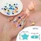 thumbnail image 2 of Cuentas de estrella de acrílico Uxcell, 200 Pcs cuentas de pulsera de amistad en forma de estrella, Verde Malachita, 2 of 5