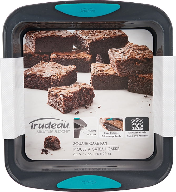 Trudeau Silicone Square Cake Pan Blue Granite Walmart Com Trudeau Silicone Square Cake Pan Blue Granite Walmart Com