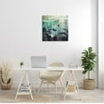 thumbnail image 2 of Surreal Woman Underwater Dolphins Splashing Bubbles Animals & Insects Graphic Art Gallery-Wrapped Canvas Print Wall Art, 2 of 7