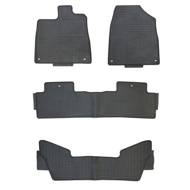 Floor Mats for Acura MDX 2014+ (7 Seater Only) All Weather Custom Fit