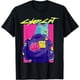 thumbnail image 1 of Cyberpunk Pun Cat Cybercat - Camiseta con diseño de personaje japonés, 1 of 2