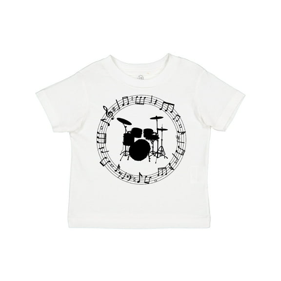 Inktastic Drummer Percussionist Music Boys or Girls Toddler T-Shirt