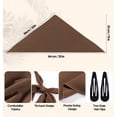 thumbnail image 4 of HBlife 4 Pack Hair Bandanas Tie-Back Triangle Boho Head Scarf for Women Girls, 4 of 8