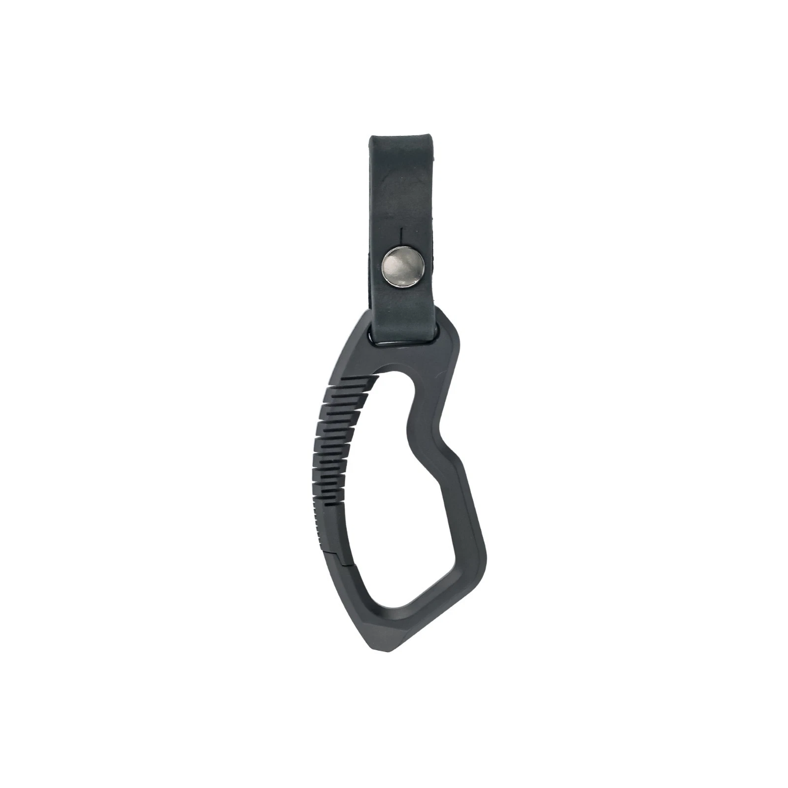 KOVA EDC Carabiner Keychain - Hunting Camping Titan Hook Black - Bottle Opener Cutter