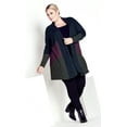 thumbnail image 3 of Avenue Women's Plus Size Cora Open Front Long Sleeves Cardigan, 3 of 5