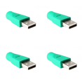 thumbnail image 1 of Adaptador Convertidor USB 2.0 Tipo A PS2 para Teclado Y Ratón PC, 1 of 3