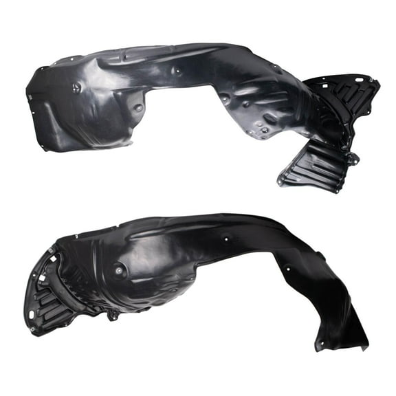 TRQ Inner Fender Liner Set Fits Select 2014-2017 Honda Odyssey HO1248151 HO1249151