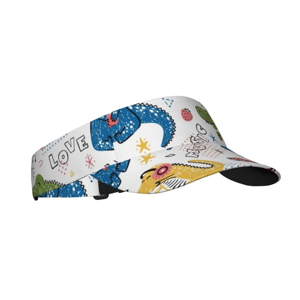Balery Dinosaur Gorra deportiva con visera ajustable para mujer y hombre (talla única)