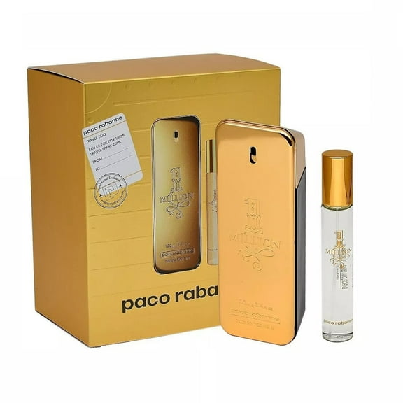 Paco Rabanne 1 Million EDT Cologne 2 Pieces Gift Set for Men
