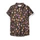 thumbnail image 4 of Mujeres Pantalones Cortos Impresos Blusas de Manga Corta Y Top Regular, Vestido de Moda de Verano Casual para Mujeres, 4 of 4