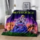 thumbnail image 5 of Mantas de película de terror B-Beetlejuice, manta de franela, manta cálida, manta suave y cómoda, manta de viaje, ropa de cama, regalo de cumpleaños, 5 of 5