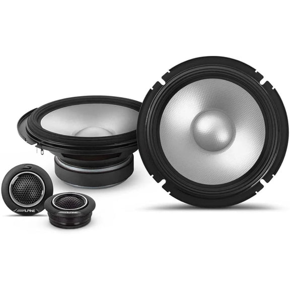 Alpine S2-S65C 6-1/2" Component 2-Way Speaker System