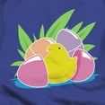 thumbnail image 2 of Hatching Plastic Easter Egg Unisex Infant Snap Suit for Baby, Royal, X-Large, 2 of 3