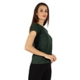 thumbnail image 3 of Inkmeso Solid Short Sleeve Basic T-Shirt For Womens Patch Pocket Casual Summer Basic Top, 3 of 7