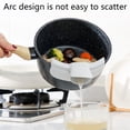 thumbnail image 4 of Embudo de silicona con boquilla para verter utensilios de cocina, borde para olla, escurridor para sopa, Deflector, herramientas pequeñas, olla de Gel de sílice, 4 of 5