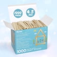 thumbnail image 2 of Palitos de helado Darice de Craft Supplies, 4,5 cm, madera natural, 1000 unidades, 2 of 6