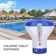 thumbnail image 1 of Dispensador de cloro flotante para piscina con bomba de desinfección con termómetro Ndcxsfigh Nuevos Originales, 1 of 8