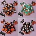 thumbnail image 3 of Body Bébé Mignon à Manches Longues avec Pompon + Bandeau Halloween, 3 of 6