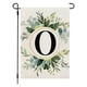 thumbnail image 1 of Letter A-Z Floral Garden Flag 12x18 Inch Double Sided Outside, Family Last Name Initial Yard Outdoor Decoration 1 Pcs, 1 of 8