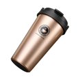 thumbnail image 1 of kurtrusly Double Walled Travel Mug With Leakproof Lid Easy Operate Hot And Cold Reusable And Durable Large Champagne, 1 of 6
