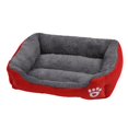 thumbnail image 3 of Lit Carré Chaud d'Hiver pour Animaux, Fournitures pour Animaux, Lit de Couchage pour Chat et Chien, 3 of 8