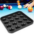 thumbnail image 2 of Pool Ball Tray Bandeja de Bolas de Billar Bandeja de Transporte de Bolas de Billar Estuche para 16 Bolas de Billar Almacenamiento Artículos Deportivos Octpeak No, 2 of 7